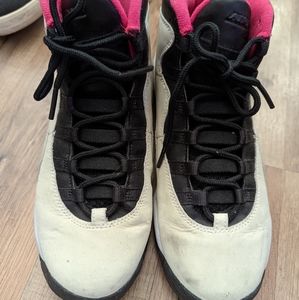 Nike Air Jordan 10 X Retro Vivid Pink Girl's Shoes